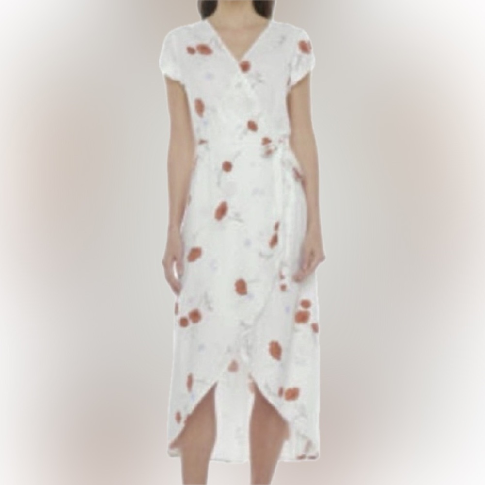 a.n.a High Low Wrap Dress